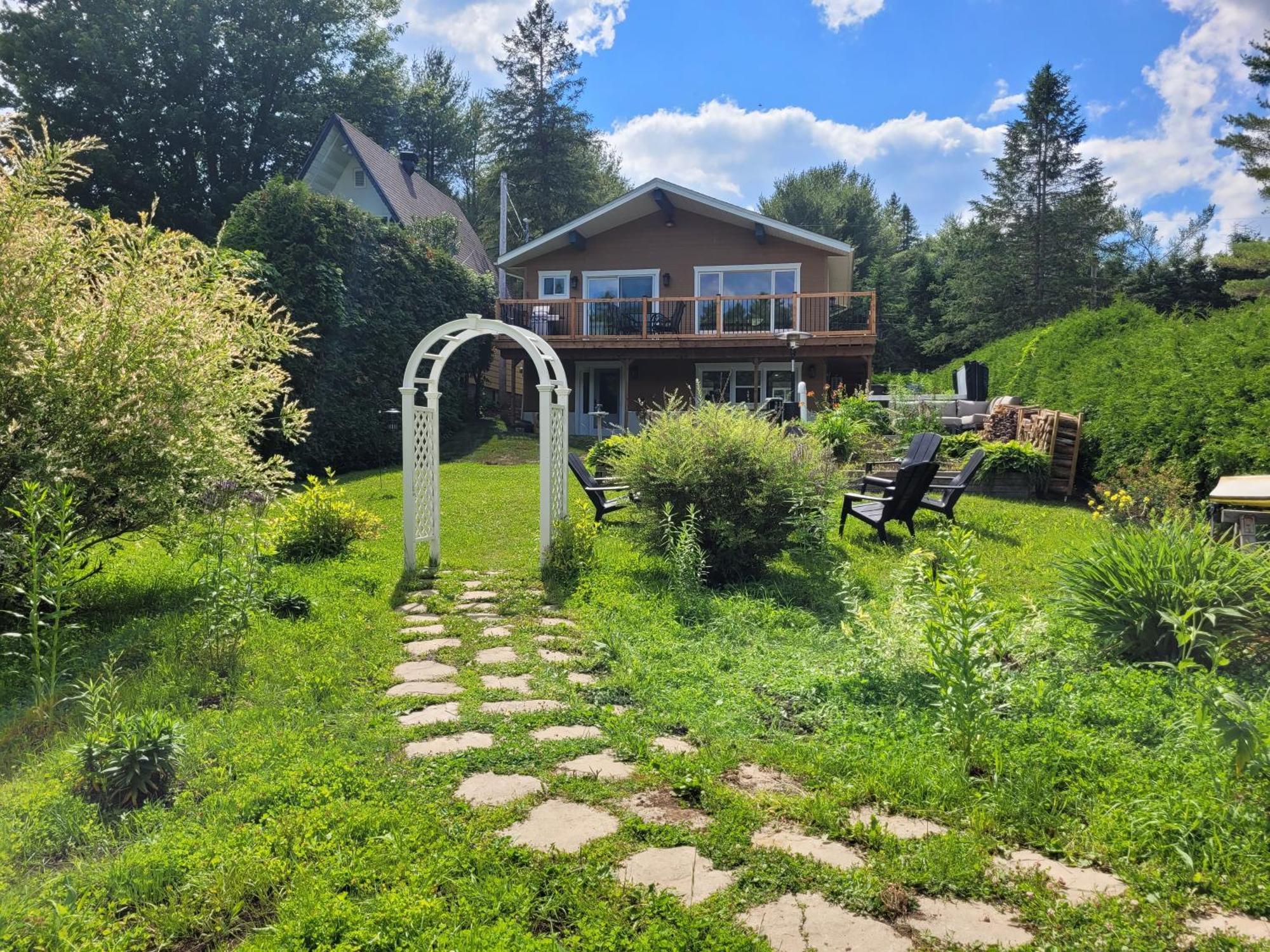 Chalet Zenitude Lac Bastien Saint-Alphonse-Rodriguez Eksteriør bilde